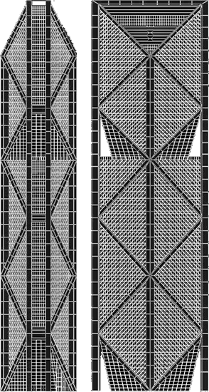 ILHAM Tower elevations